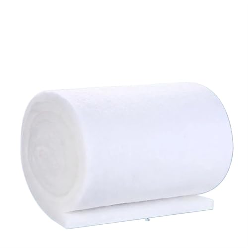 WEITINGKKK Aquarium Filtermedien-Kissen, Aquarium Filterschwamm Floss Pad Weiß Mehrere Größen(50 x50 x 3 cm) von WEITINGKKK