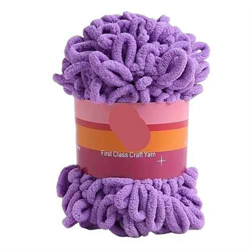 WEITINGKKK Hakenfeder, 1pc Polyester Finger Loops Garn Handgewebt Dick for DIY Stricken Und Häkeln Decke Liefert(Color-16) von WEITINGKKK