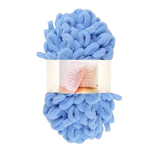 WEITINGKKK Hakenfeder, 4 Stück dickes Chenillegarn for handgewebte Decken, handgewebte Schals, gehäkelte Strickdecken, 100 g/Knäuel(Color-20) von WEITINGKKK