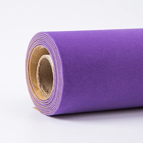Düsen Spitze, Selbstklebende Samt-Flock-Stoff-Liner-Rolle 50cm x 150cm Multicolor(Purple) von WEITINGKKK