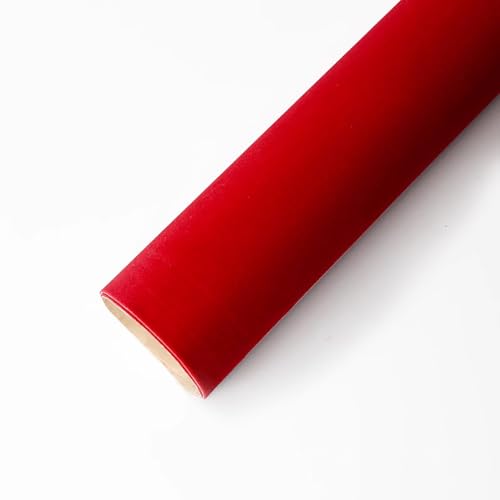 Düsen Spitze, Selbstklebender Samt-Flockstoff-Liner, 50 x 150 cm, mehrfarbig, mehrere Mengen(Red,3pcs) von WEITINGKKK