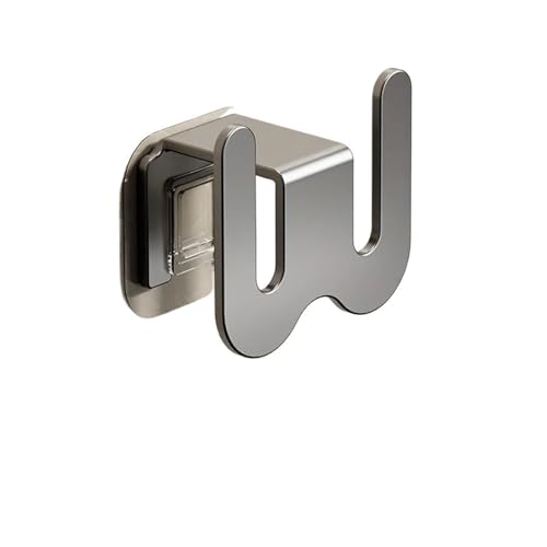 WEITINGKKK Wand-Schuhregal, 4 Stück platzsparender, wandmontierter Schuhschrank ohne Bohren for Badezimmer, Schuhaufbewahrung, Organizer for Schuhe(Grey) von WEITINGKKK