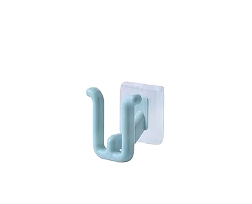 WEITINGKKK Wand-Schuhregal, 5 Pcs Slipper Rack Bad Slipper Haken Bad Drain Rack Wand-montiert Wand Lagerung Trocknen for Schuhe(Green) von WEITINGKKK