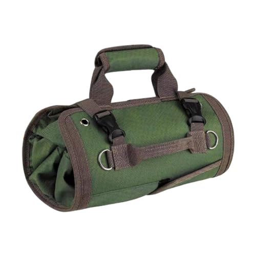 Werkzeug-Speicherbeutel, Roll-Up-Werkzeugtasche, Aufbewahrungs-Organizer, 19,69 x 12,60 x 3,94 Zoll, Oxford-Stoff, mit 4 Taschen und 2 abnehmbaren Beuteln Werkzeug-Speicherbeutel, Roll-Up-Werkzeugtasche, Aufbewahrungs-Organizer, 19,69 x 12,60 x 3,94 Zoll, Oxford-Stoff, mit 4 Taschen und 2 abnehmbaren Beuteln von WEITINGKKK