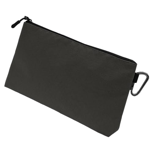 Werkzeug-Speicherbeutel, Werkzeugtasche mit Reißverschluss, Aufbewahrungstasche, Schwarz, 30,5 x 5,1 x 18,3 cm Werkzeug-Speicherbeutel, Werkzeugtasche mit Reißverschluss, Aufbewahrungstasche, Schwarz, 30,5 x 5,1 x 18,3 cm von WEITINGKKK
