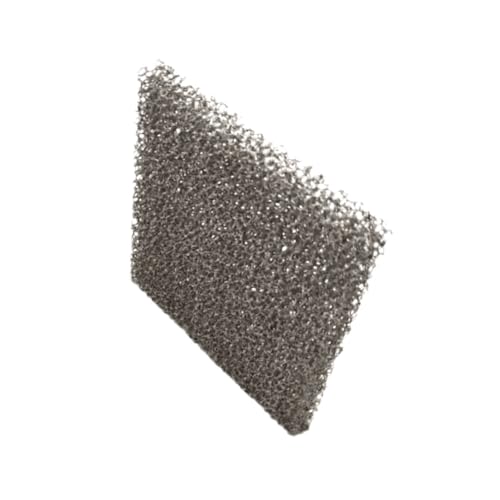 poröse Schaumplatten, Geräuscharmes Silberschaumnetz, 100 x 100 mm poröses Nickelschaumblech, 40–100 µm NI-Metallmaterialblech, 1 Stück(0.2mm*100) von WEITINGKKK