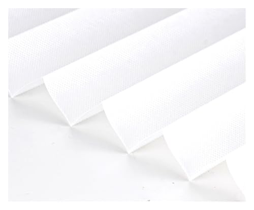 vorübergehende Fenster, Lamellenjalousien aus Kunststoff ohne Bohrer, mehrfarbig, 60–120 cm x 150–180 cm(Half Light Grey,90cm X 150cm) von WEITINGKKK
