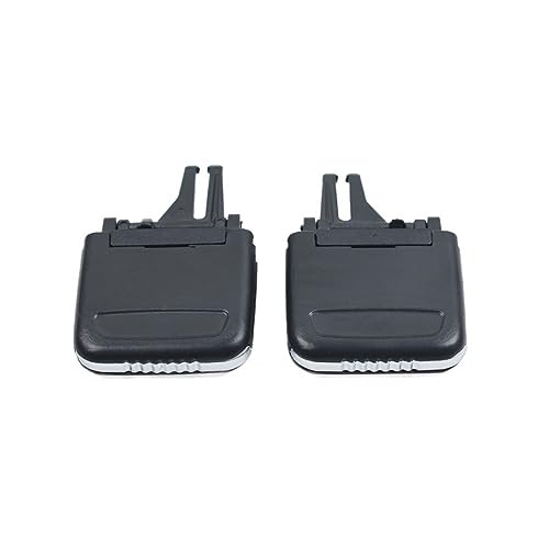 Auto Vorne Hinten Air Vent Center AC Vent Gitter Cursor Ausgang Tab Clip Kompatibel Mit Cayenne 2010-2016 (Color : 2PCS) von WEITOL