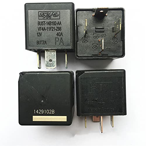 WEITOL 1 Stück Relais BU5T-14B192-AA 12 V 4-polig VF4A-11F21-Z66 von WEITOL