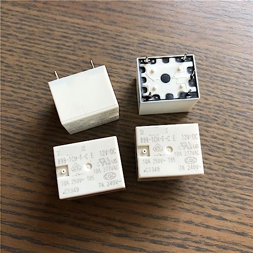WEITOL 899-1CH-FC-12VDC 899-1CH-FC E 12VDC 899-1CH-FCE-12VDC Leistungsrelais 10A 250VAC 5 Pins 1St von WEITOL