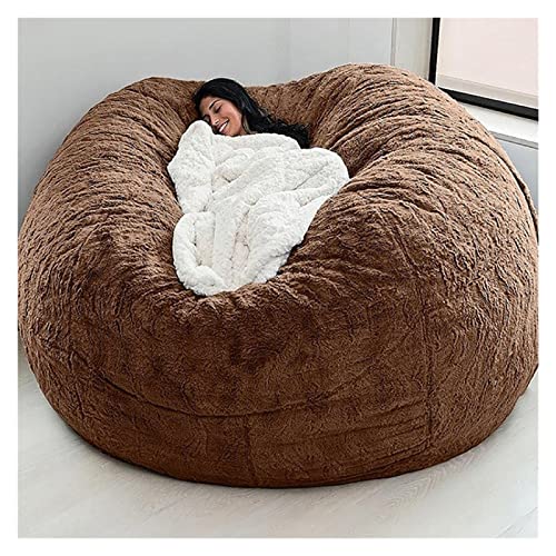 WEITOL Sitzsäcke Riesiger Sitzsack für Erwachsene, Sitzsack für Kinder im Innen- oder Außenbereich, Lazy Sofa-Bettbezug, 5, 6, 7 Fuß (Farbe: A, Größe: 7 Fuß) (kein Füllstoff) von WEITOL