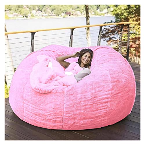 WEITOL Sitzsäcke Riesiger Sitzsack für Erwachsene, Sitzsack für Kinder im Innen- oder Außenbereich, Lazy Sofa-Bettbezug, 5, 6, 7 Fuß (Farbe: D, Größe: 5 Fuß) (kein Füllstoff) von WEITOL