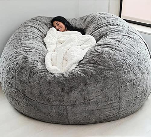 WEITOL Sitzsäcke Sitzsack Sitzsack, Ersatzbezug mit gepolstertem Einsatz, Sitzsack für Erwachsene, Möbel für Kinder Erwachsene, (nur Bezug) (Farbe: C, Größe: 6 Fuß) (kein Füllstoff) von WEITOL