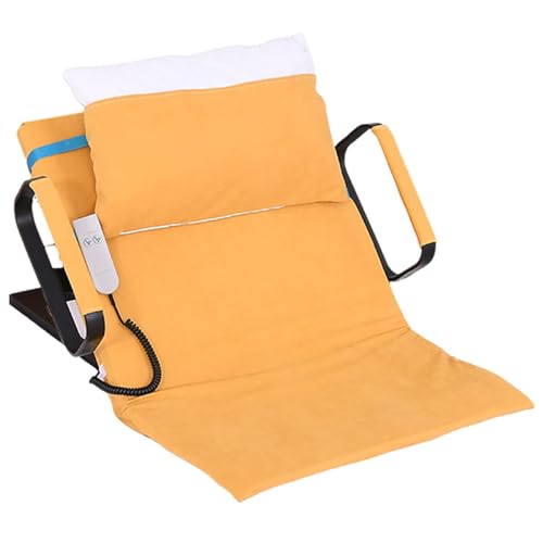 WEITOL Verstellbare Rückenlehnenhilfe zum Anheben der Bettrückenlehne mit Handläufen, Kissenheber mit elektrischem System, elektrisch verstellbare Sit-Up-Rücken-Stehhilfe, ergonomisch für die Lende von WEITOL