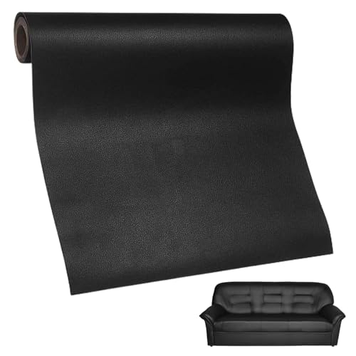 Leder Patch Kit, 60x137cm PU Reparatur Patch, Leder Selbstklebend Patch, Selbstklebender Leder Reparaturaufklebe, Kunstleder Selbstklebende Leder, für Autositz, Sofa, Bürostuhl, Möbel von WEIWUXIAN