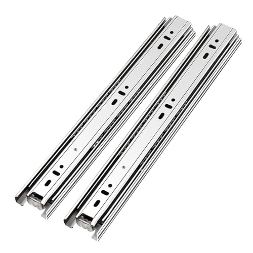 45 mm Edelstahl-Schubladenführungsschiene – Hochleistungs-Tragfähigkeit 100 lb, wasserdicht, reibungslose Funktion, einfache Installation(950mm) von WEJNAOQI