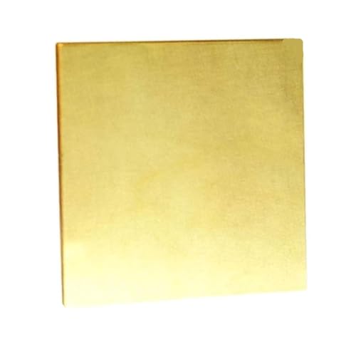Messingblech – langlebige Metallplatte for Präzisionsteile und Schweißarbeiten, 100 x 200 x 0,5 mm, 100 x 200 x 0,8 mm, 200 x 300 x 0,8 mm, 300 x 300 x 0,5 mm(300x300x0.5mm) von WEJNAOQI