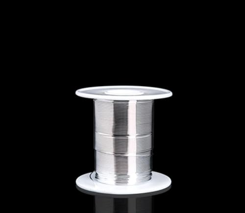 Silberdraht for die wissenschaftliche Forschung – 3,3 Fuß Rolle, 99,99% Ag leitfähiger elektrochemischer Draht for Elektrodenanodenanwendungen(0.08mm*1m) von WEJNAOQI