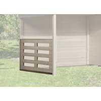 WEKA Brüstungsgeländer für Gartenhäuser, Holz - beige von WEKA