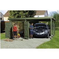 WEKA Carport, holzfarben - braun von WEKA