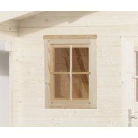 WEKA Fenster für Gartenhäuser, Holz/Glas - beige von WEKA