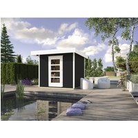 WEKA Gartenhaus »172 Gr.1«, Holz, BxT: 249 x 211 cm (Außenmaße inkl. Dachüberstand) - grau von WEKA