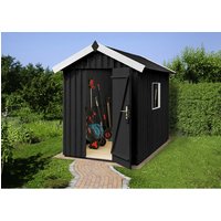 WEKA Gartenhaus »Schwedenhaus Gr. 2«, Holz, BxHxT: 200 x 220 x 286 cm (Außenmaße inkl. Dachüberstand) - grau von WEKA