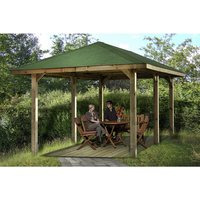 WEKA Gartenlaube, holzfarben - braun WEKA Gartenlaube, holzfarben - braun von WEKA