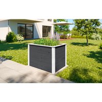 WEKA Hochbeet, BxH: 100 x 69 cm, Holz - schwarz | grau WEKA Hochbeet, BxH: 100 x 69 cm, Holz - schwarz | grau von WEKA