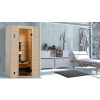 Infrarotkabine mit hochwertigen Keramikstrahlern 131x100x196 cm (BxTxH) 2.050 W  von WEKA