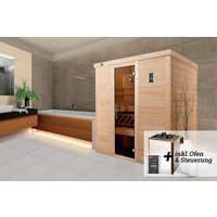 WEKA Massivholzsauna »KEMI«, BxHxT: 195 cm x 200 cm x 193 cm - braun WEKA Massivholzsauna »KEMI«, BxHxT: 195 cm x 200 cm x 193 cm - braun von WEKA