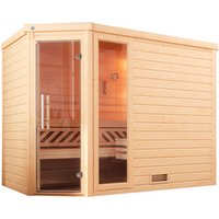 WEKA Massivholzsauna »TURKU 3«, 8 Personen, inkl. 9 kW Ofen mit externer Steuerung - braun WEKA Massivholzsauna »TURKU 3«, 8 Personen, inkl. 9 kW Ofen mit externer Steuerung - braun von WEKA