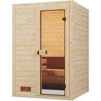 WEKA Massivholzsauna »VALIDA 1«, 4 Personen, inkl. 3,6 kW Ofen mit externer Steuerung - braun WEKA Massivholzsauna »VALIDA 1«, 4 Personen, inkl. 3,6 kW Ofen mit externer Steuerung - braun von WEKA