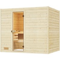 WEKA Massivholzsauna »VALIDA 4«, 6 Personen, inkl. 7,5 kW Ofen mit externer Steuerung - braun WEKA Massivholzsauna »VALIDA 4«, 6 Personen, inkl. 7,5 kW Ofen mit externer Steuerung - braun von WEKA