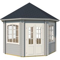 WEKA Pavillon »Paradies«, BxHxT: 389,4 x 345 x 389,4 cm - grau WEKA Pavillon »Paradies«, BxHxT: 389,4 x 345 x 389,4 cm - grau von WEKA