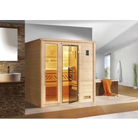 WEKA Sauna »Bergen 1«, BxHxT: 198 x 203,5 x 148 cm - braun von WEKA