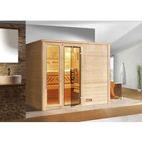 WEKA Sauna »Bergen 3«, ohne Ofen, BxHxT: 248 x 203,5 x 198 cm - beige WEKA Sauna »Bergen 3«, ohne Ofen, BxHxT: 248 x 203,5 x 198 cm - beige von WEKA