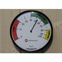 WEKA Sauna-Hygrometer, für: Saunen, weiß - weiss WEKA Sauna-Hygrometer, für: Saunen, weiß - weiss von WEKA