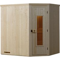 WEKA Sauna »Varberg 1«, ohne Ofen, BxHxT: 194 x 199 x 144 cm - beige WEKA Sauna »Varberg 1«, ohne Ofen, BxHxT: 194 x 199 x 144 cm - beige von WEKA