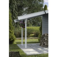 WEKA Schleppdach, BxLxT: 48 x 205 x 205 cm,europäische Fichte - weiss WEKA Schleppdach, BxLxT: 48 x 205 x 205 cm,europäische Fichte - weiss von WEKA