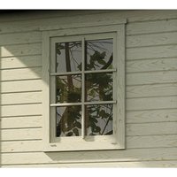 WEKA Zusatzfenster für Gartenhäuser, Holz/Glas - beige von WEKA