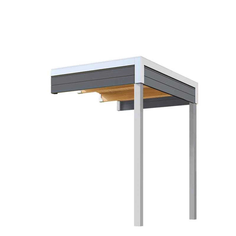 Weka Anbau 1 für Weka Gartenhaus Batu 1 Dark Grey 150 cm x 200 cm von WEKA