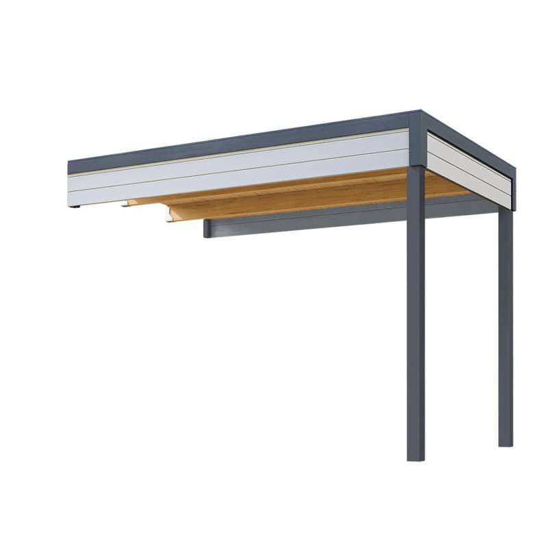 Weka Anbau 2 für Weka Gartenhaus Batu 1 Light Grey 300 cm x 200 cm von WEKA