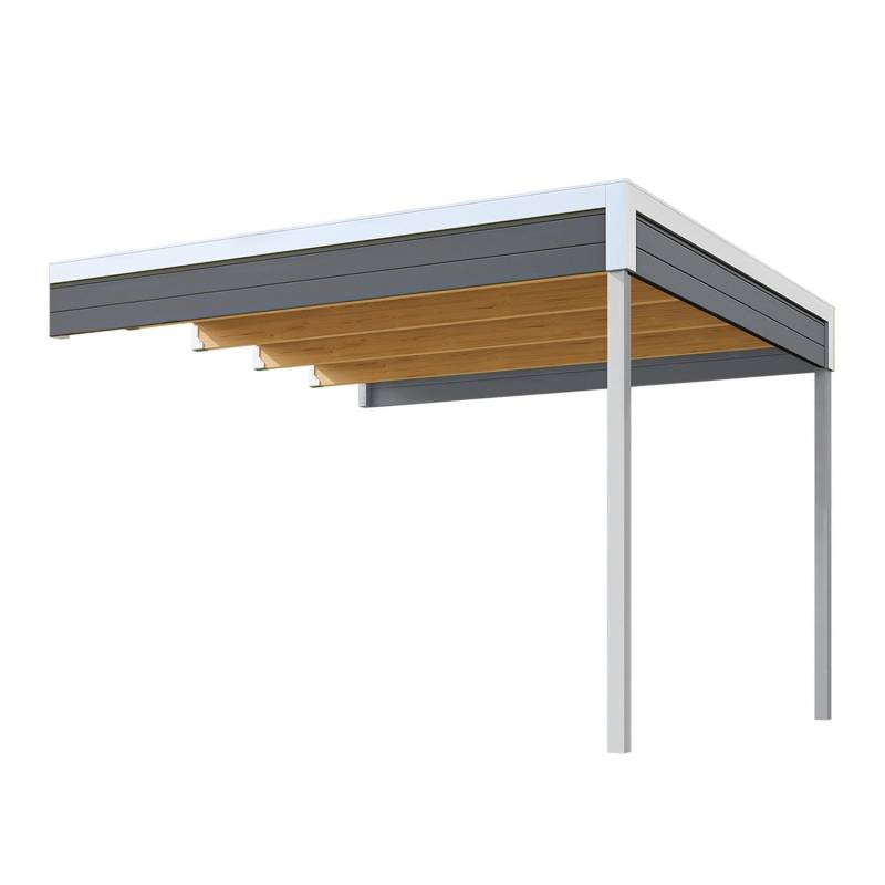 Weka Anbau 2 für Weka Gartenhaus Batu 3 Dark Grey 300 cm x 300 cm von WEKA