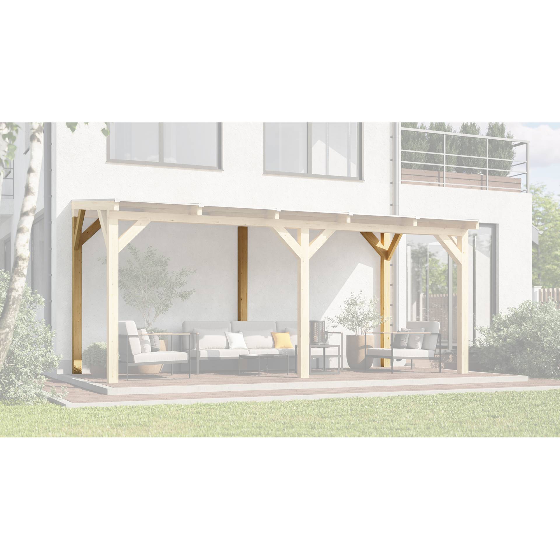 Weka Bausatz Pfosten Freistehend für Terrassenüberdachung '672' Gr. 1 + 3 Weka Bausatz Pfosten Freistehend für Terrassenüberdachung '672' Gr. 1 + 3 von WEKA