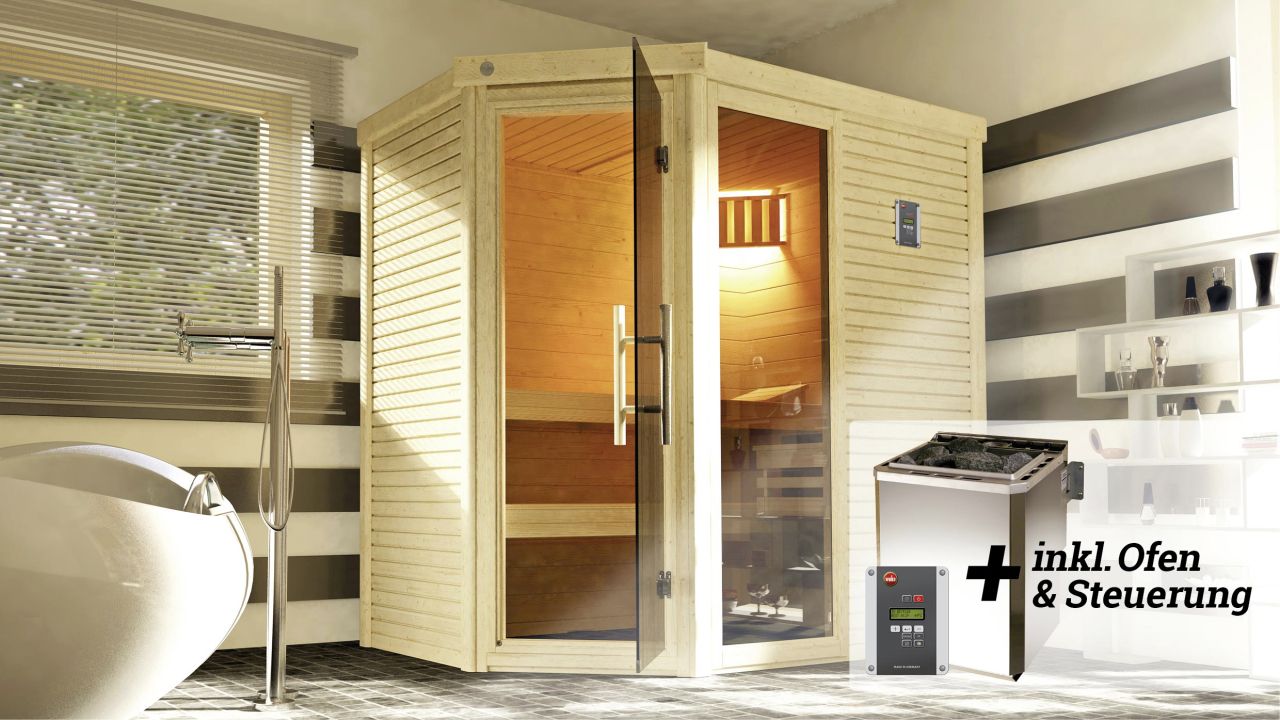 Weka Sauna Cubilis Gr. 1 Sparset 7,5 kw BioS von WEKA