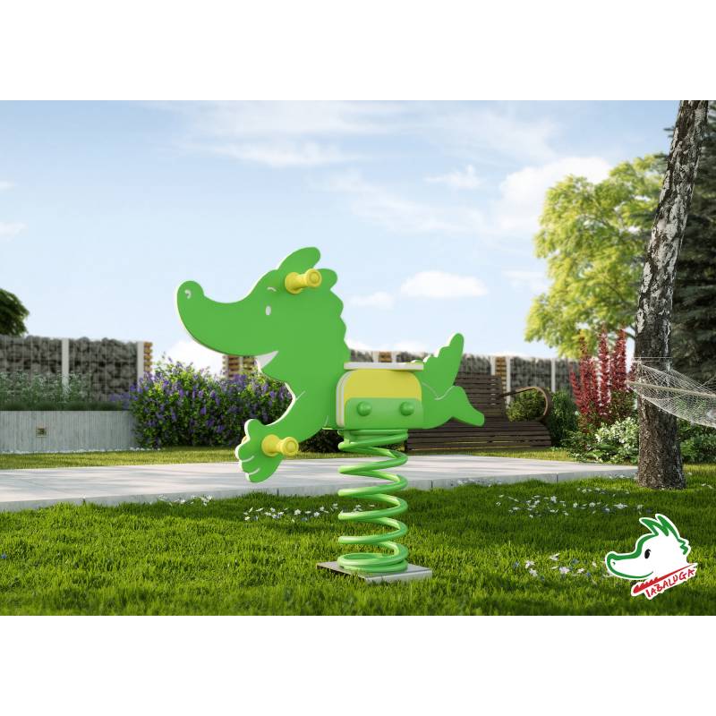 Weka Federwippe 'Tabaluga' mit Betonanker, 95 x 86 x 22 cm Weka Federwippe 'Tabaluga' mit Betonanker, 95 x 86 x 22 cm von WEKA