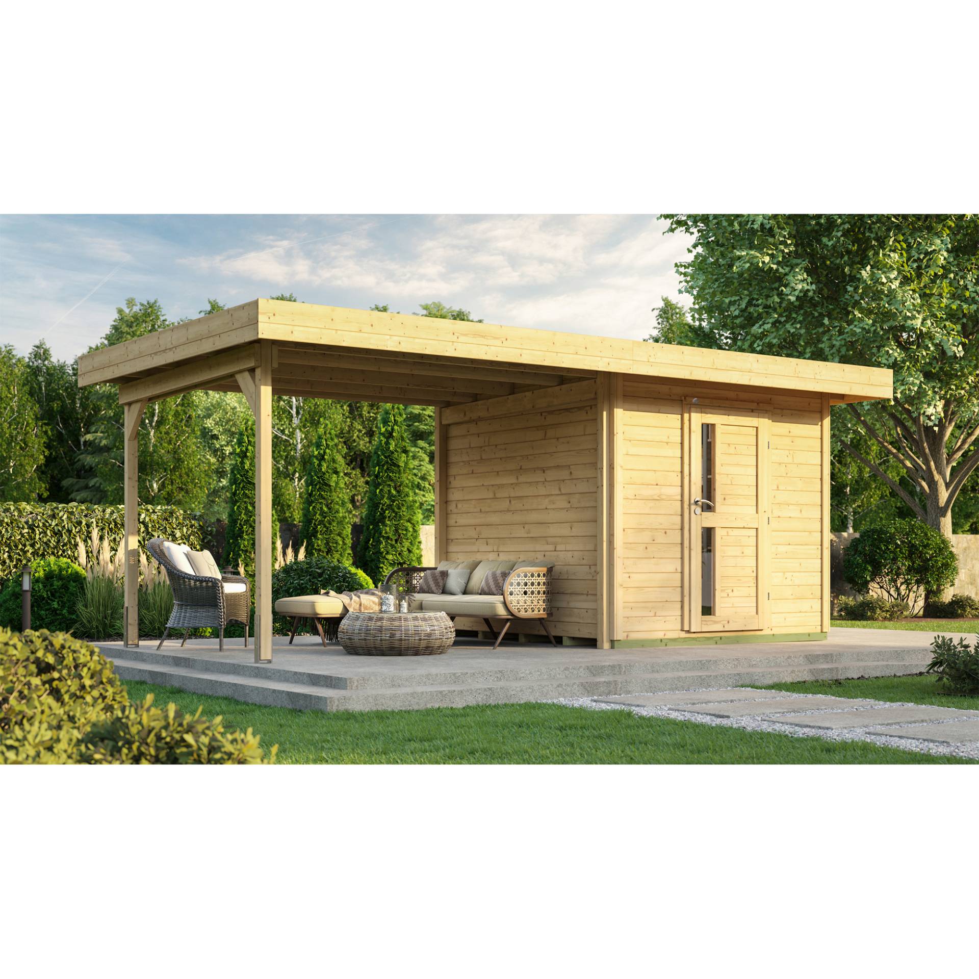 Weka Gartenhaus '172 B Gr.2' naturfarben 530 x x 301 cm Weka Gartenhaus '172 B Gr.2' naturfarben 530 x x 301 cm von WEKA