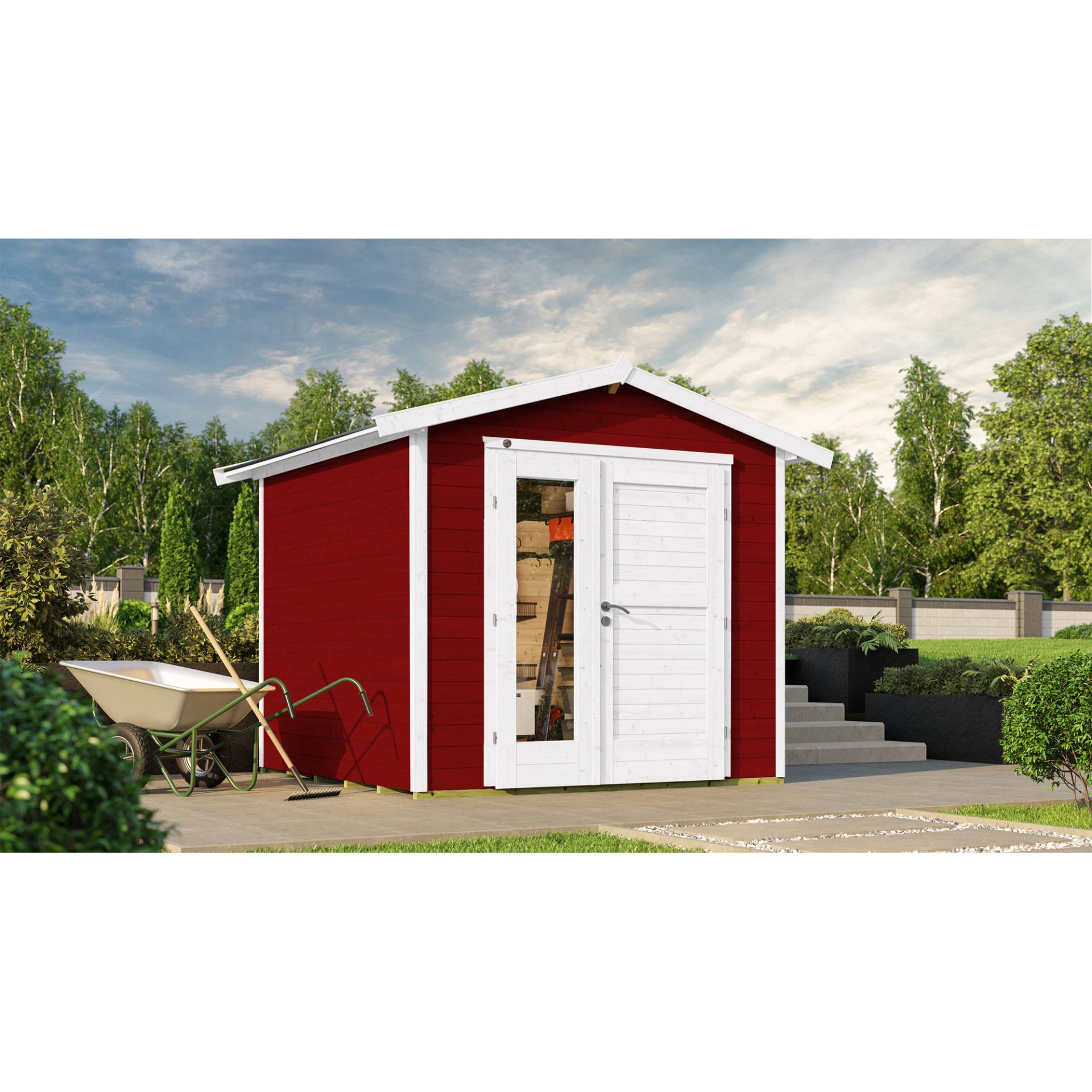 Weka Gartenhaus '224 A' schwedenrot 235 x 230 x 239 cm Weka Gartenhaus '224 A' schwedenrot 235 x 230 x 239 cm von WEKA