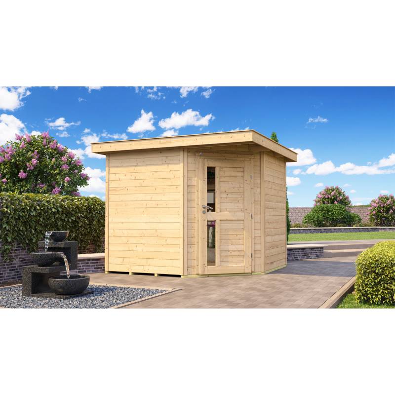 Weka Gartenhaus '229 A' naturfarben 239 x x 235 cm von WEKA
